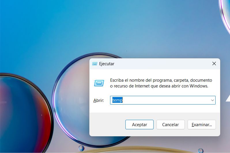 Eliminar archivos temporales de windows