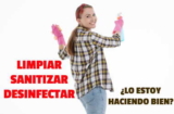 Las diferencias entre limpiar, desinfectar y sanitizar