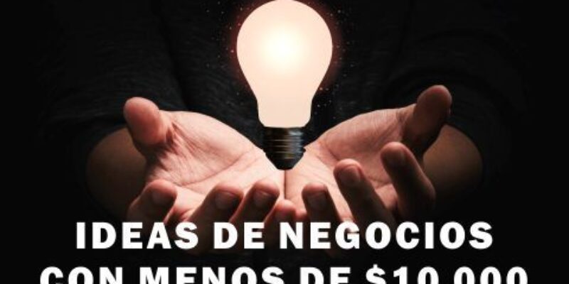 Negocios para iniciar con $10 000 en México este 2024