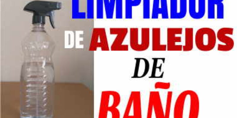 Limpiador para los azulejos del baño, de uso diario