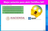 Las mejores formas de abrir el programa Certifica del SAT en Windows 10 y 11